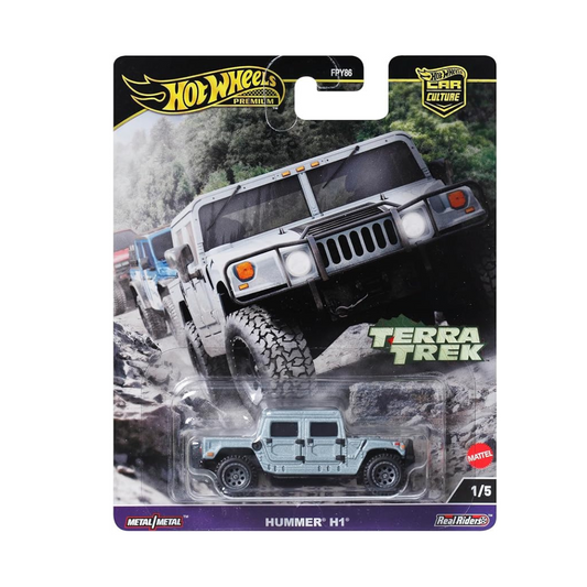 Hot Wheels HRV90 Car Culture Terratrek Hummer H1 Vehicle Toy Mini Car
