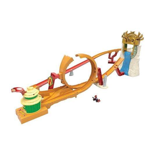 Hot Wheels HMK49 The Super Mario Bros Movie Jungle Kingdom Race