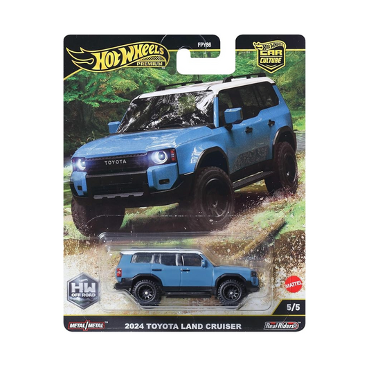 Hot Wheels JBK52 Car Culture Off-Road 2024 Toyota Land Cruiser Vehicle Toy Mini Ca