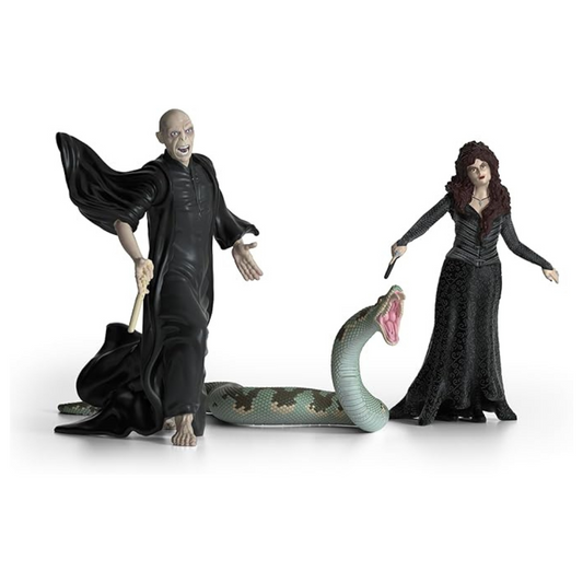 Schleich Harry Potter Series 42684 Lord Voldemort, Nagini and Veratrix Restrange