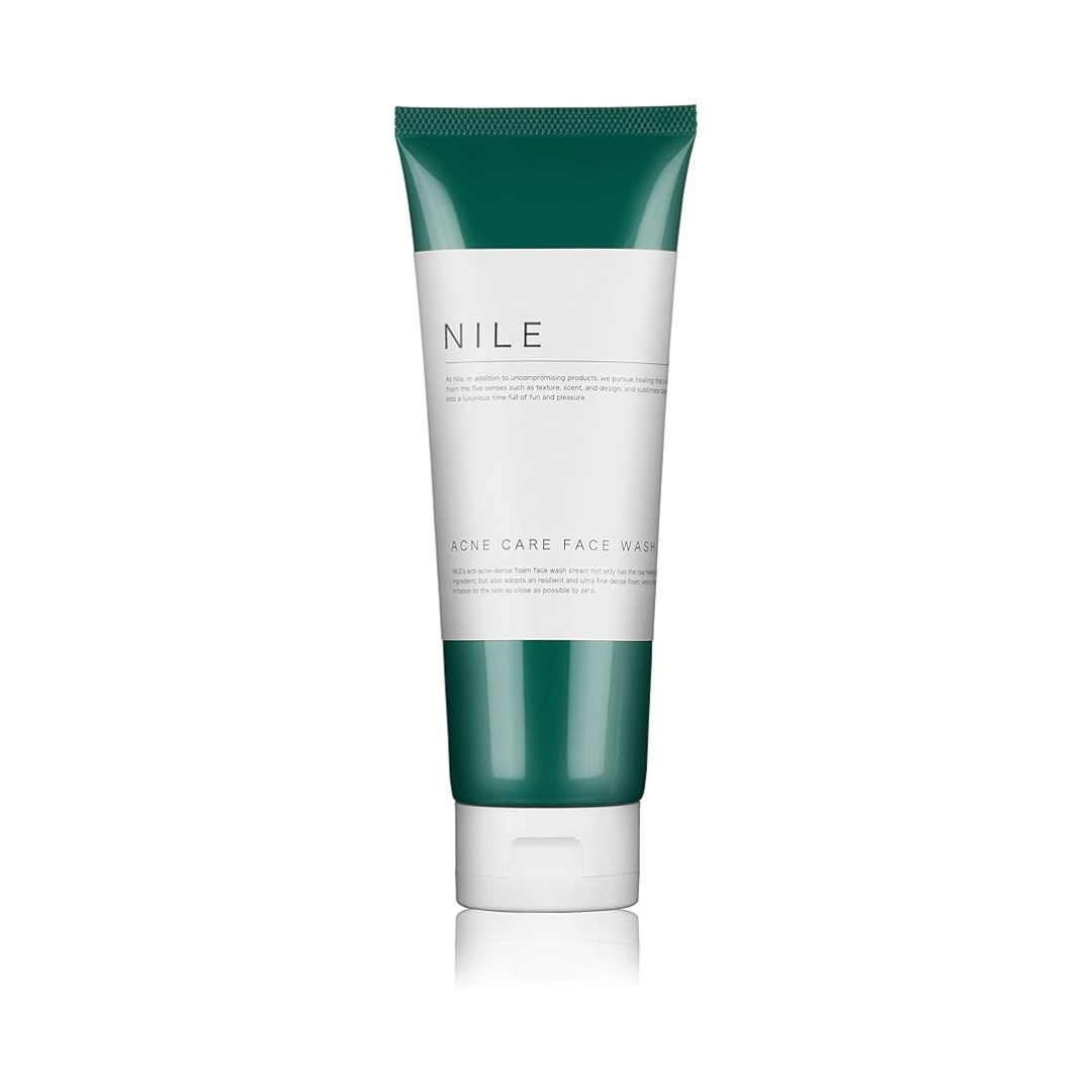 NILE Dense Foam Facial Cleanser, Acne, Pores, Quasi-drug Cream Face Washing Soap