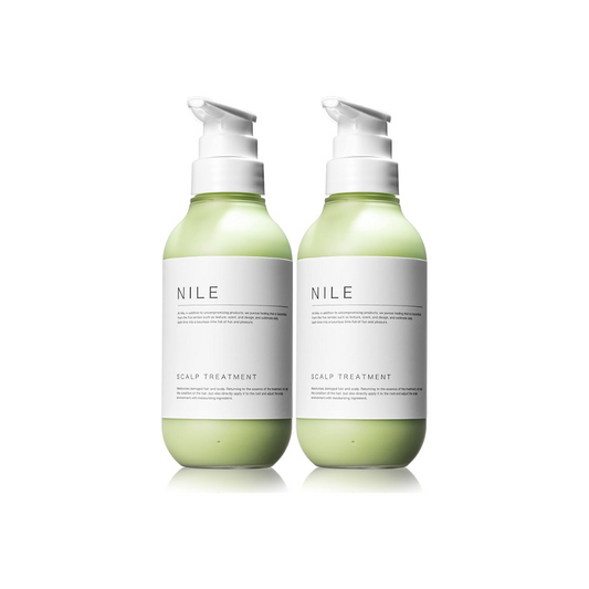 NILE Sculpt Treatment Men's Non Silicone Scalp Treatment Prescription (Set of 2 Herbal Tonic Scents)