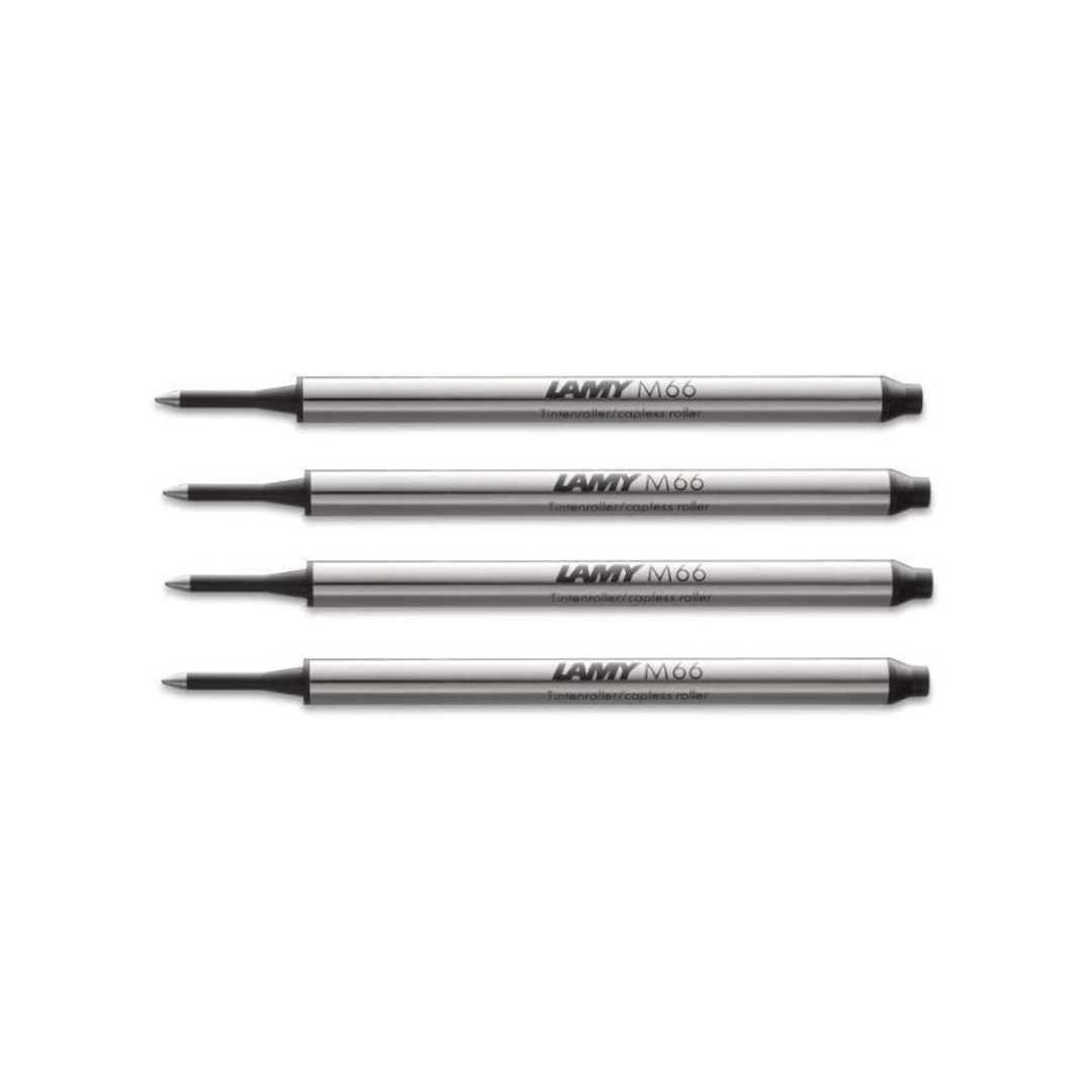 Lamy M66 Rollerball Refill Black X 4