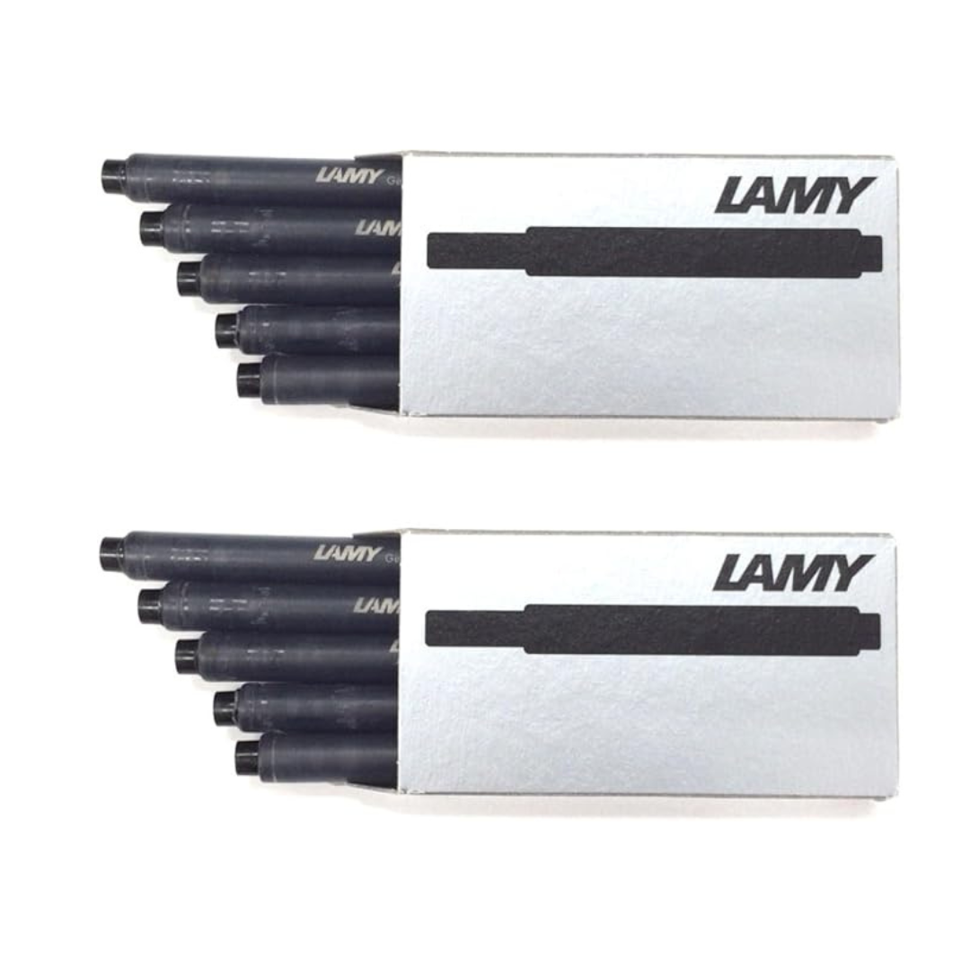 LAMY Cartridge Ink Black LT10BLK 2 Box Set