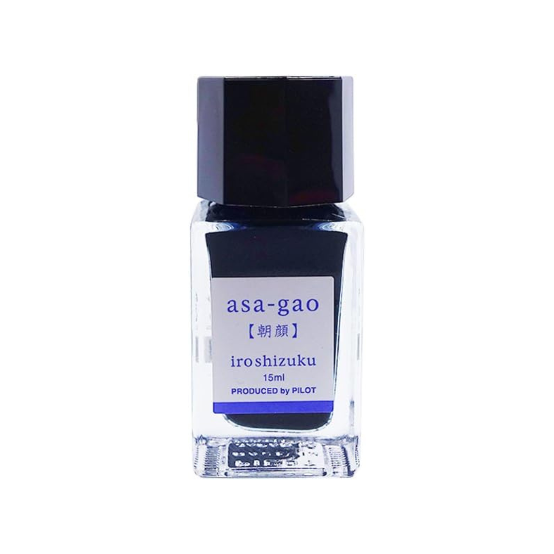 PILOT INK15AS Iroshizuku Iroshizuku Fountain Pen Water Based Ink Mini Bottle, 0.5 fl oz (15 ml) [Morning Glory]