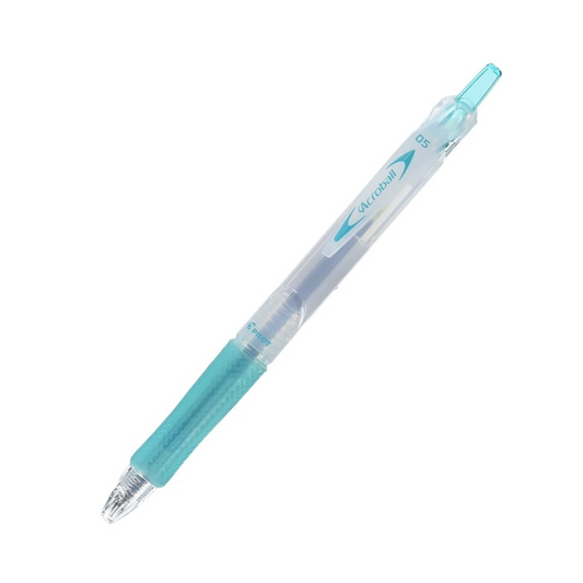 Pilot Acroball 150, Knock Ball Point Pen, Extra Fine, Emerald Green Body