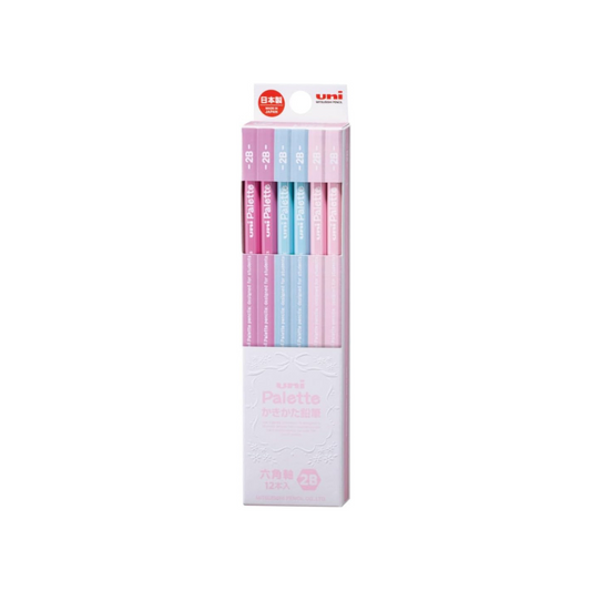 Uni Pallete Paper Box,2B,Pink