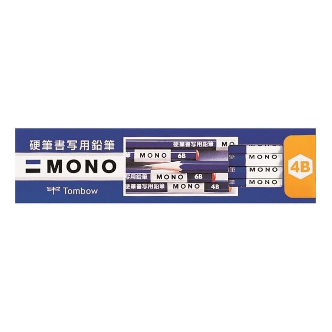 TOMBOW Pencil Mono Hard Pen For Writing 6B 1  KM-KKS6B