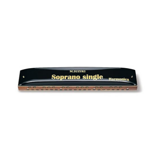 Suzuki SS-37 Soprano Single 37-Hole Harmonica, Key of C