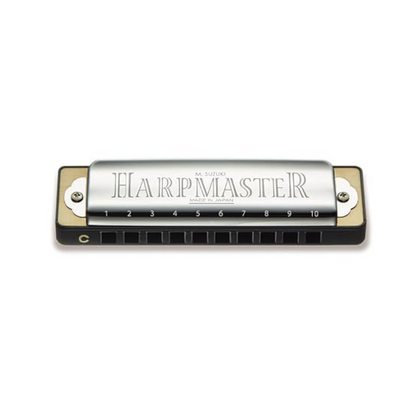 Suzuki MR-200-EB Harpmaster Standard 10-Hole Diatonic Harmonica, Key of Eb