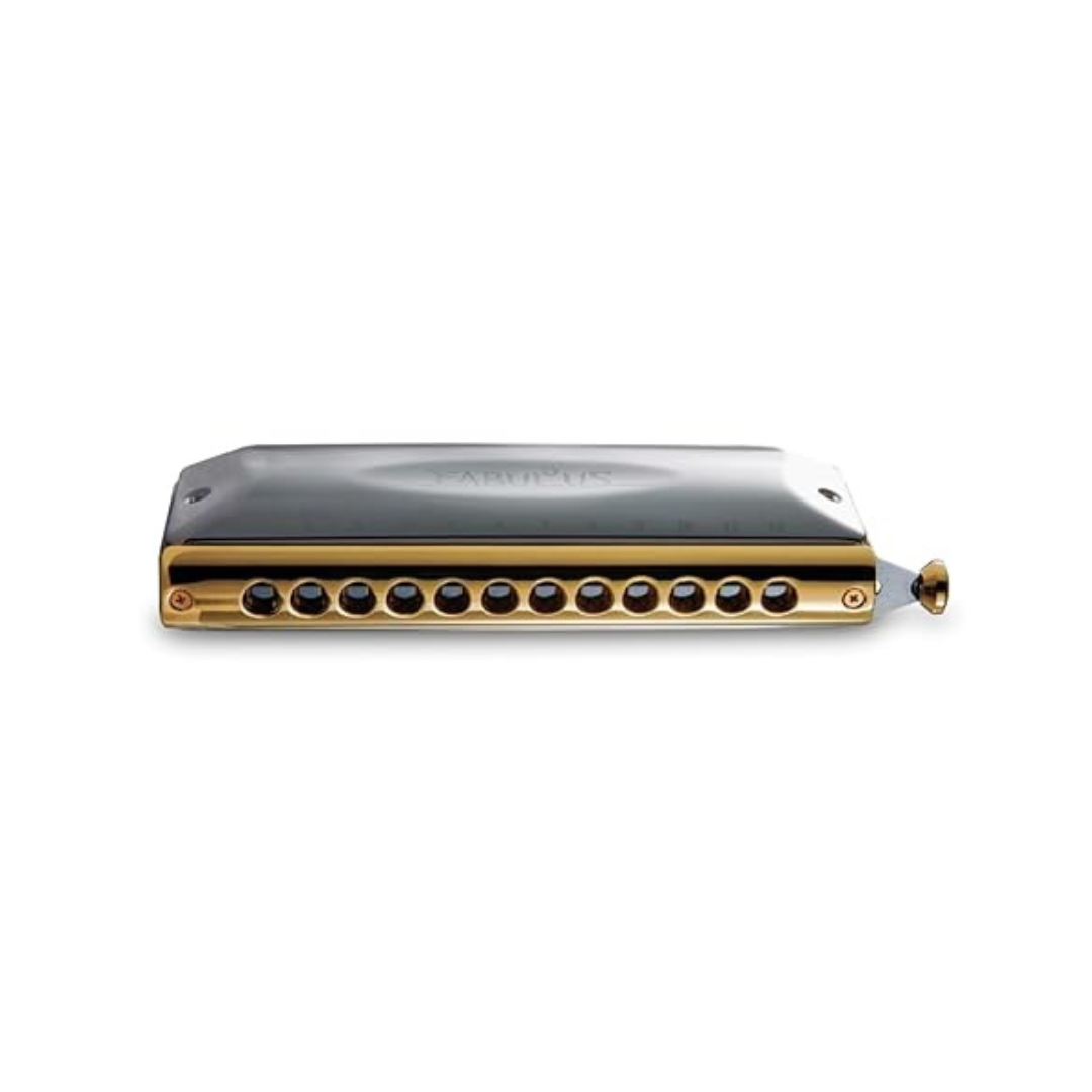 Suzuki F-48C Fabulous 12-Hole Chromatic Cross Slide Alignment Harmonica