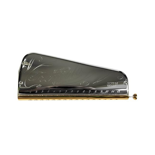 Suzuki Harmonica Tremolo Chromatic SCT-128 Key C SCT-128C