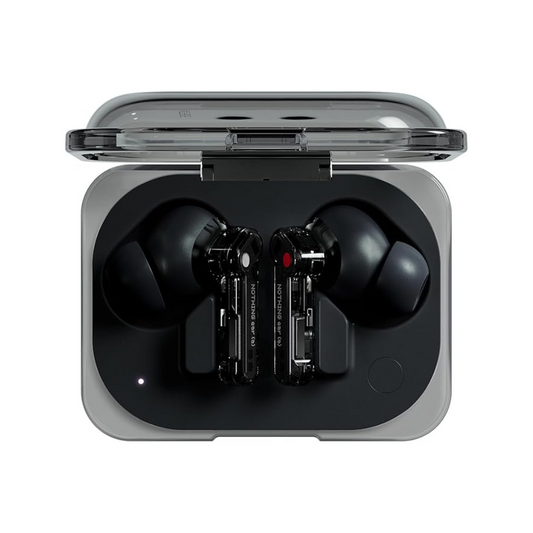 Nothing Wireless Earphones (a) Noise Cancelling/ChatGPT Compatible/Bluetooth/Up to 40.5 Hours of Use/Lightweight/Outsound Capture/High Resolution(Black)