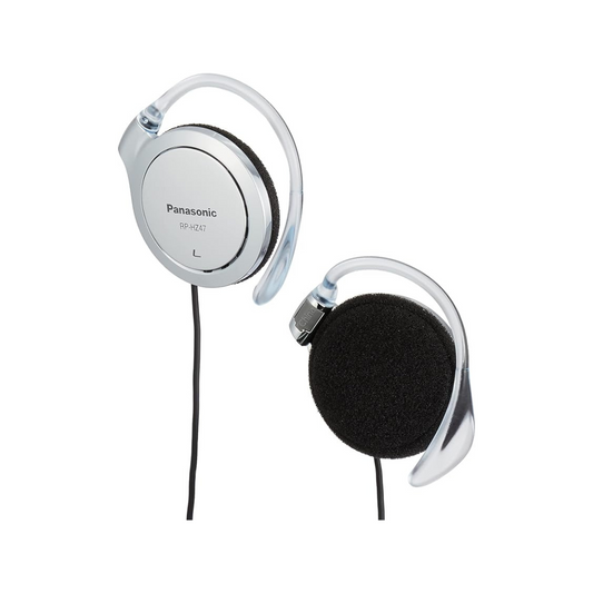 Panasonic RP-HZ47 Open On-Ear Headphones (Silver)