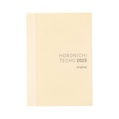 Hobonichi 2025 Original (A6) [A6/1 Page Per Day/January/Monday]