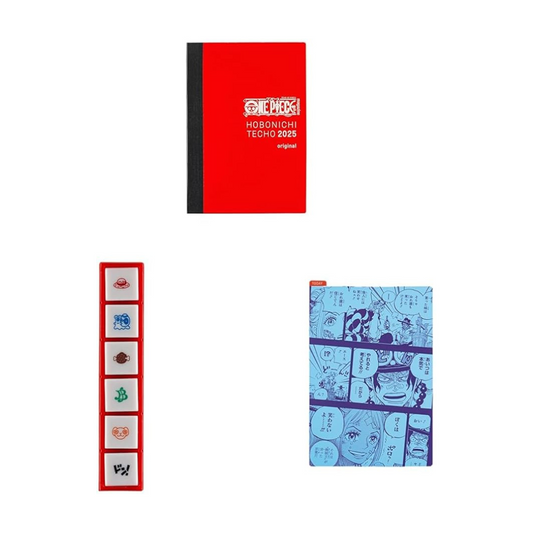 Hobonichi 2025 Original (A6), One Piece, Japanese Language Book, 1 Page Per Day (Special Edition)/January/Monday Begins + Almost Daily Notebook, KODOMO NO KAO x Almost