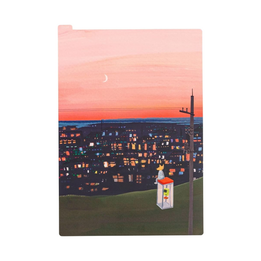 Hobonichi Hiroko Kubota/Almost Sun Planner, Counting Light, Cousin Size, Notebook Accessory