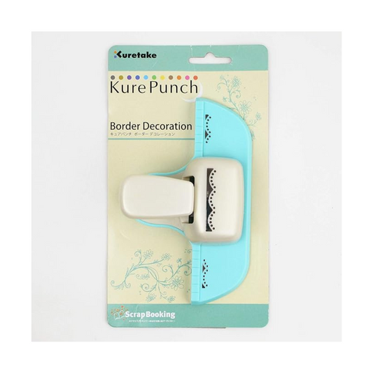 Kuretake SBKPB130-3 Kure Punch, Craft Punch, Border Decoration, Circle Pattern