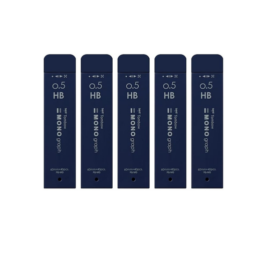 TOMBOW R5-MGHB42-5P Sharp Lead   Monograph MG 0.5mm HB Navy