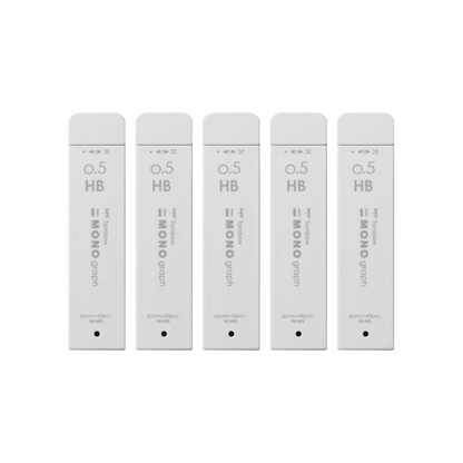 TOMBOW  R5-MGHB72-5P Sharp Lead  Monograph MG 0.5mm HB Gray