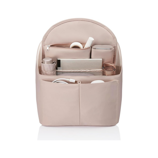 KOKUYO AMBG-BR100LS BIZRACK Backpack, Bag-in-Bag, Business, A4 Portrait Type, Lightweight, Self-Standing, Handle, Beige