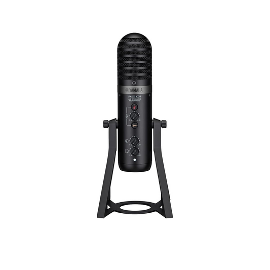Yamaha AG01 B Live Streaming Microphone with Integrated Microphone USB Microphone Black