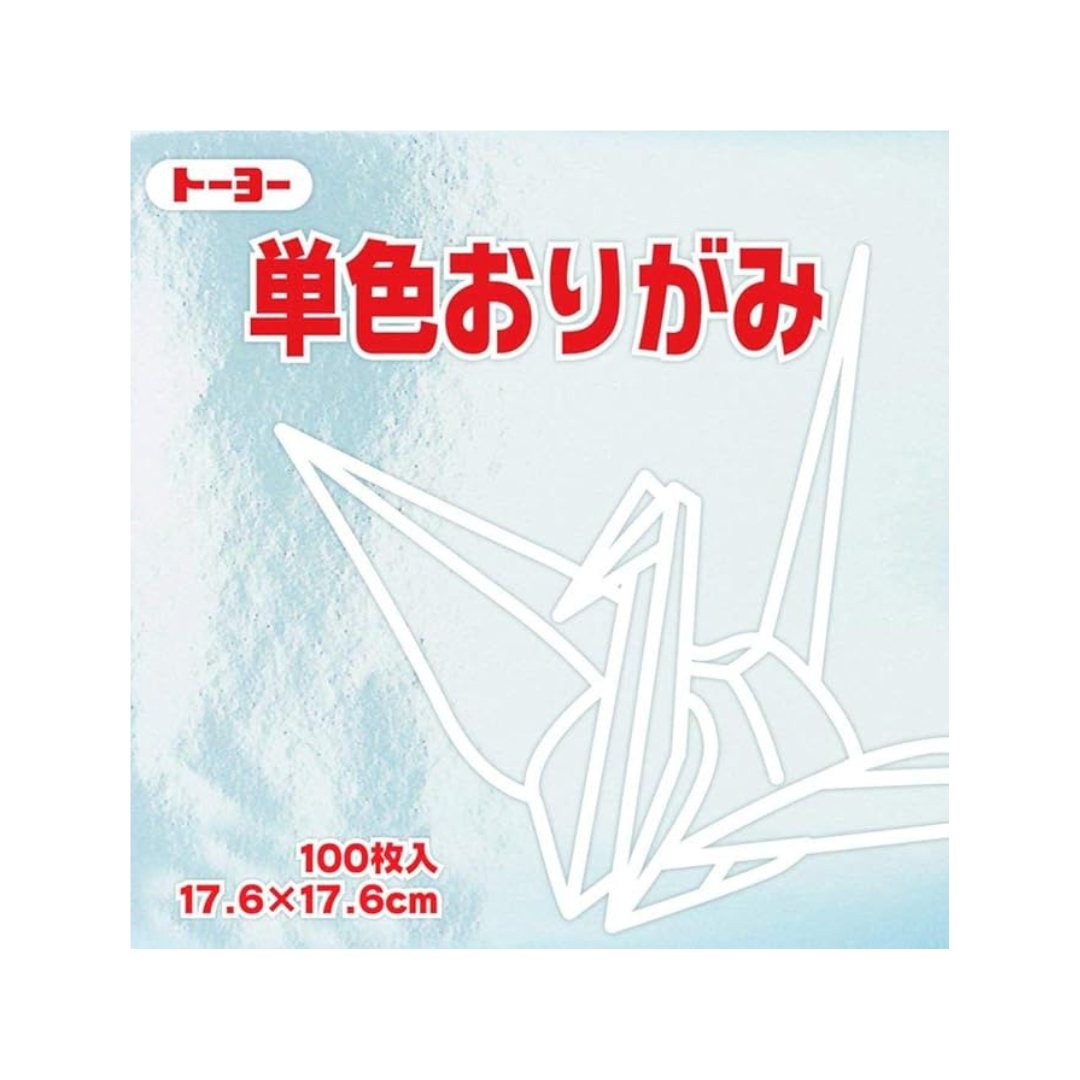Toyo 065160 Origami Single-Sided Origami Origami Single Color, 7.9 inches (17.6 cm) Square, 100 Sheets