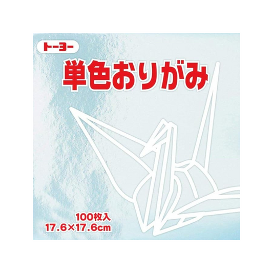 Toyo 065160 Origami Single-Sided Origami Origami Single Color, 7.9 inches (17.6 cm) Square, 100 Sheets