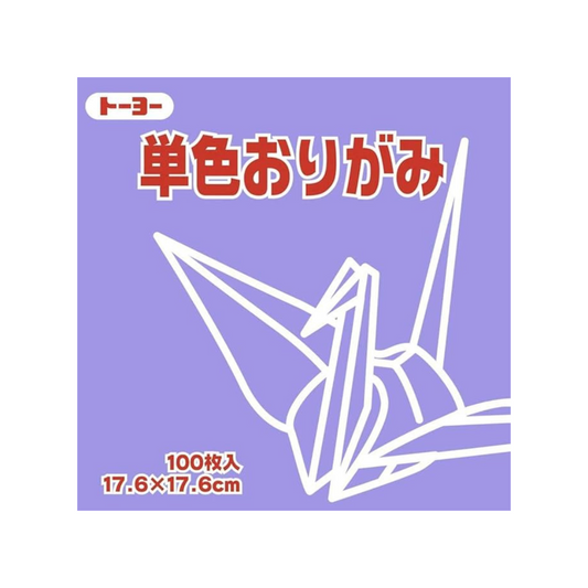 Toyo 065131 Origami Single-Sided Origami Origami Single Color, 7.9 inches (17.6 cm) Square Fuji 100 Sheets