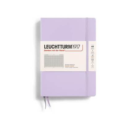 Leuchturm Notebook A5 Square Lilac 365483