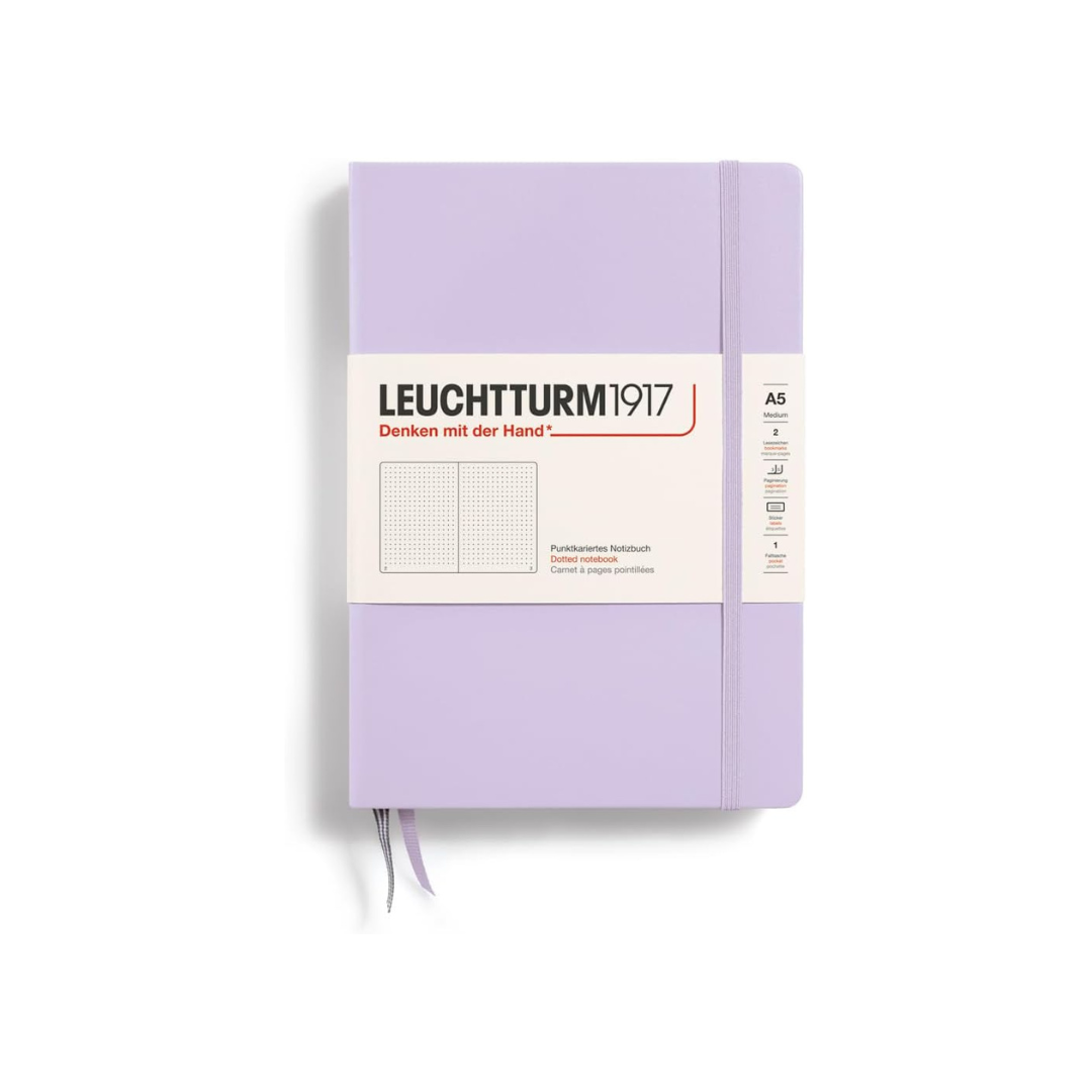 Leuchturm Notebook A5 Dot Square Lilac 365481