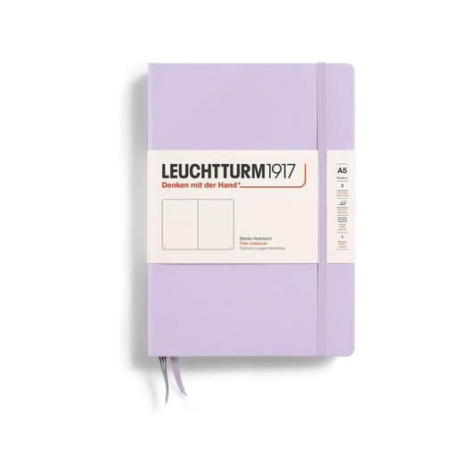 Leuchturm Notebook A5 Horizontal Ruled Lilac 365482