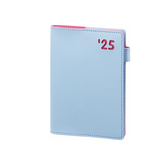 Raymay Fujii RFD2514A 2025 Color Edge Diary, Weekly A6, Blue, Starts December 2024