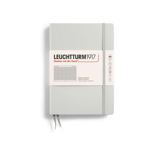 Leuchtturm Notebooks Light Gray Medium (A5) Square 367249