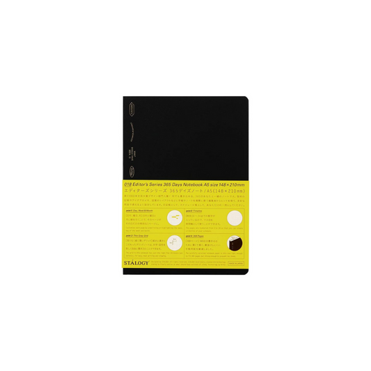Nitoms STALOGY 365 - Day Notebook, blk