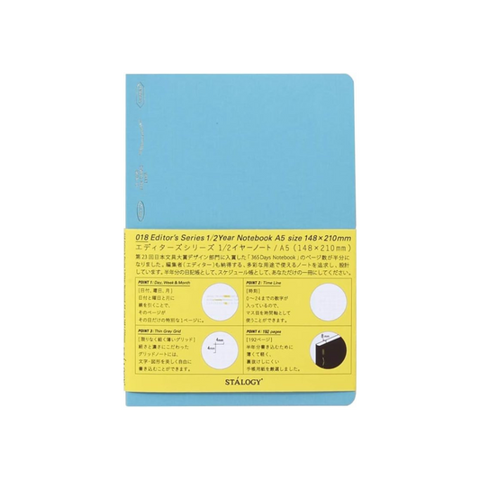 Nitoms STALOGY 365 - Day Notebook, bule