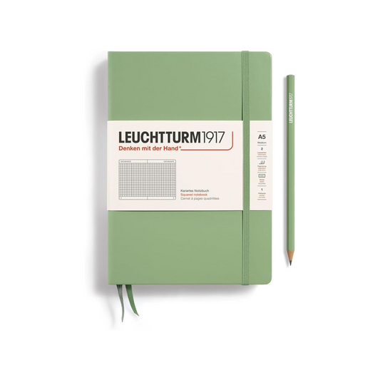 Leuchtturm Notebook A5 Square Sage 361583