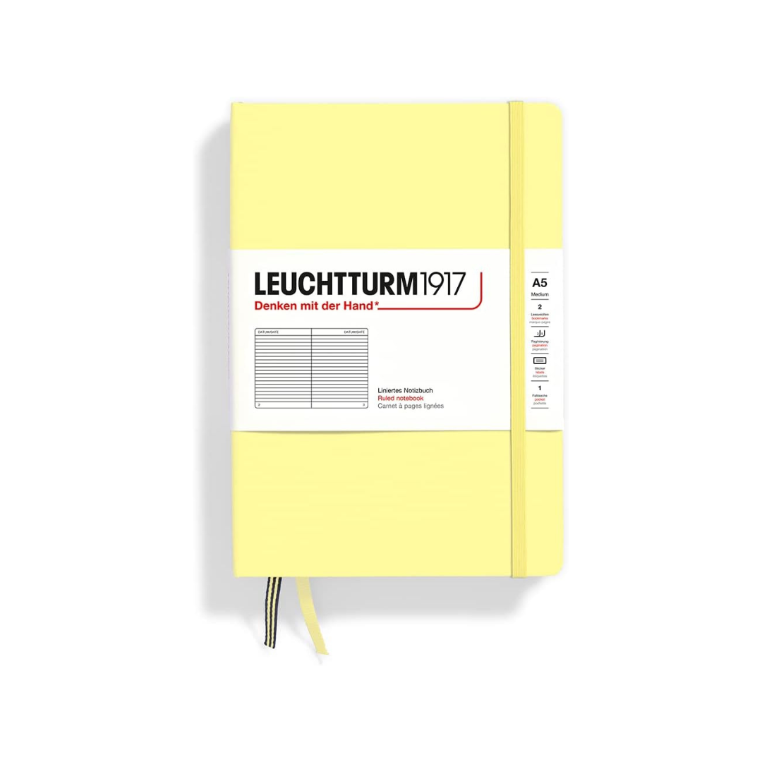Leuchtturm Notebooks Vanilla Medium (A5) Horizontal Ruled 365486