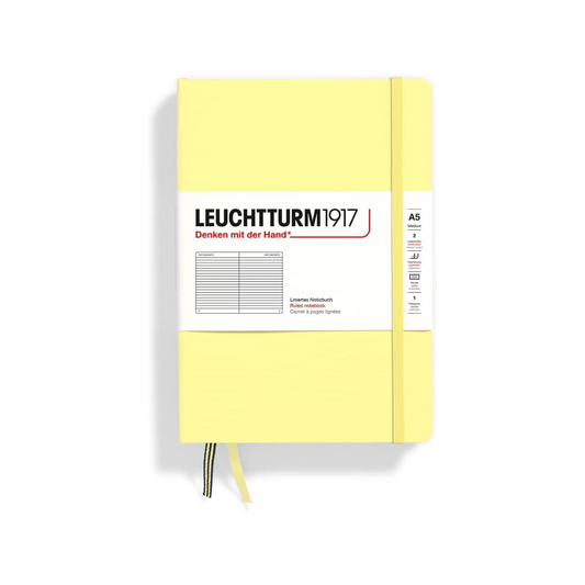 Leuchtturm Notebooks Vanilla Medium (A5) Horizontal Ruled 365486