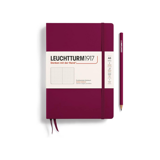 Leuchtturm Notebooks Port Red Medium (A5) Dot 359695