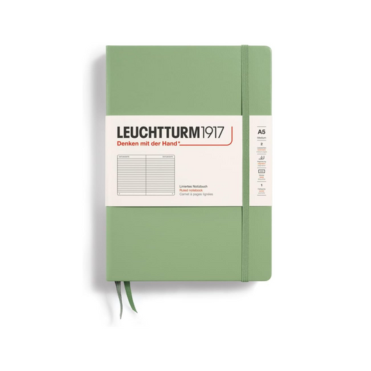 Leuchtturm Notebook A5 Lined Sage 361582