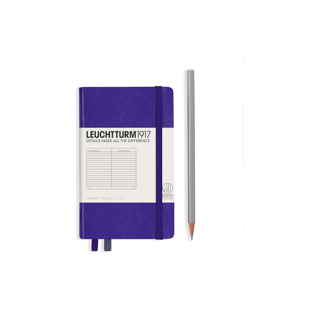 Leuchtturm Notebook A6 Lined Purple 346681