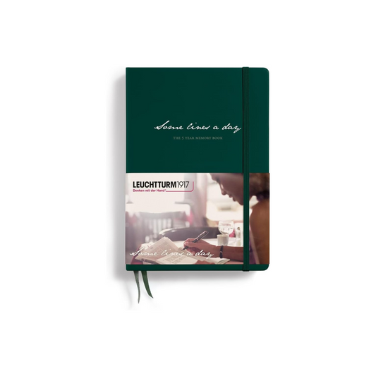 Leuchturm 370346 Journal A5 5 Year Consecutive Forest Green
