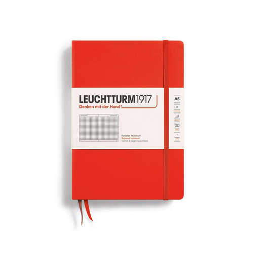 Leuchtturm Notebook A5 Square Lobster 369786