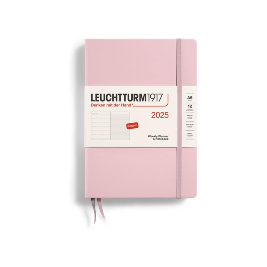 Leuchtturm 370733 Weekly Powder, 2025, Begins with January 2025, A5