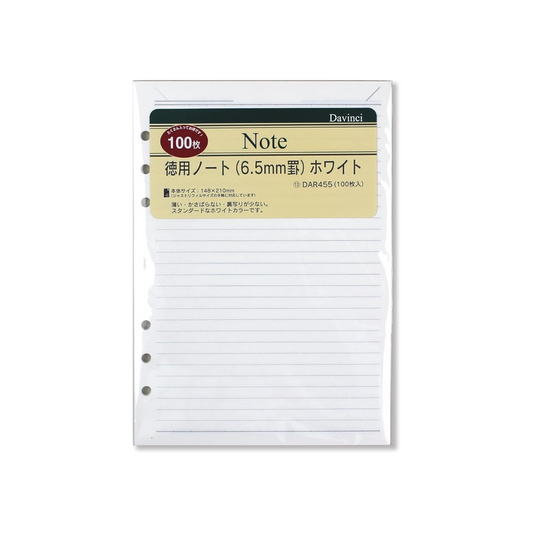 Raymay Fujii Da Vinci Memo Refills A5