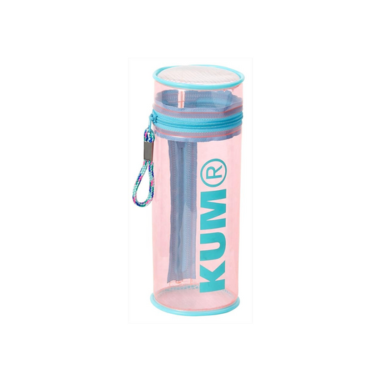 Raymay Fujii KM197PQ Pencil Case, Pencil Case, KUM Stand Pen Case, Pastel Pink
