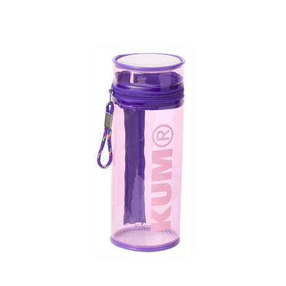 Raymay  Fujii KM197PV Pencil Case, Pencil Case, KUM Stand Pen Case, Pastel Purple