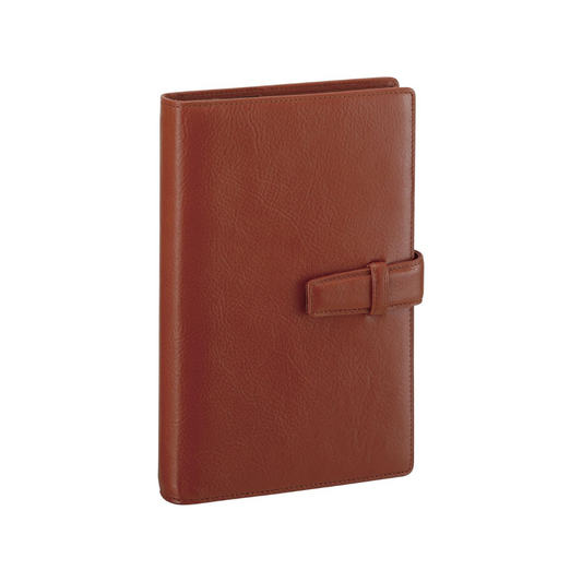 Raymay Fuji System Notebook Davinci Standard Bible size, browns