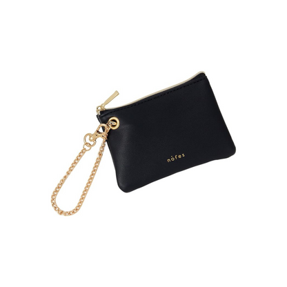 Raymay Fujii NSK1218B Key Case, Pass Case, Nofesu, With Reel, Key & Pass Pouch, Structure Black